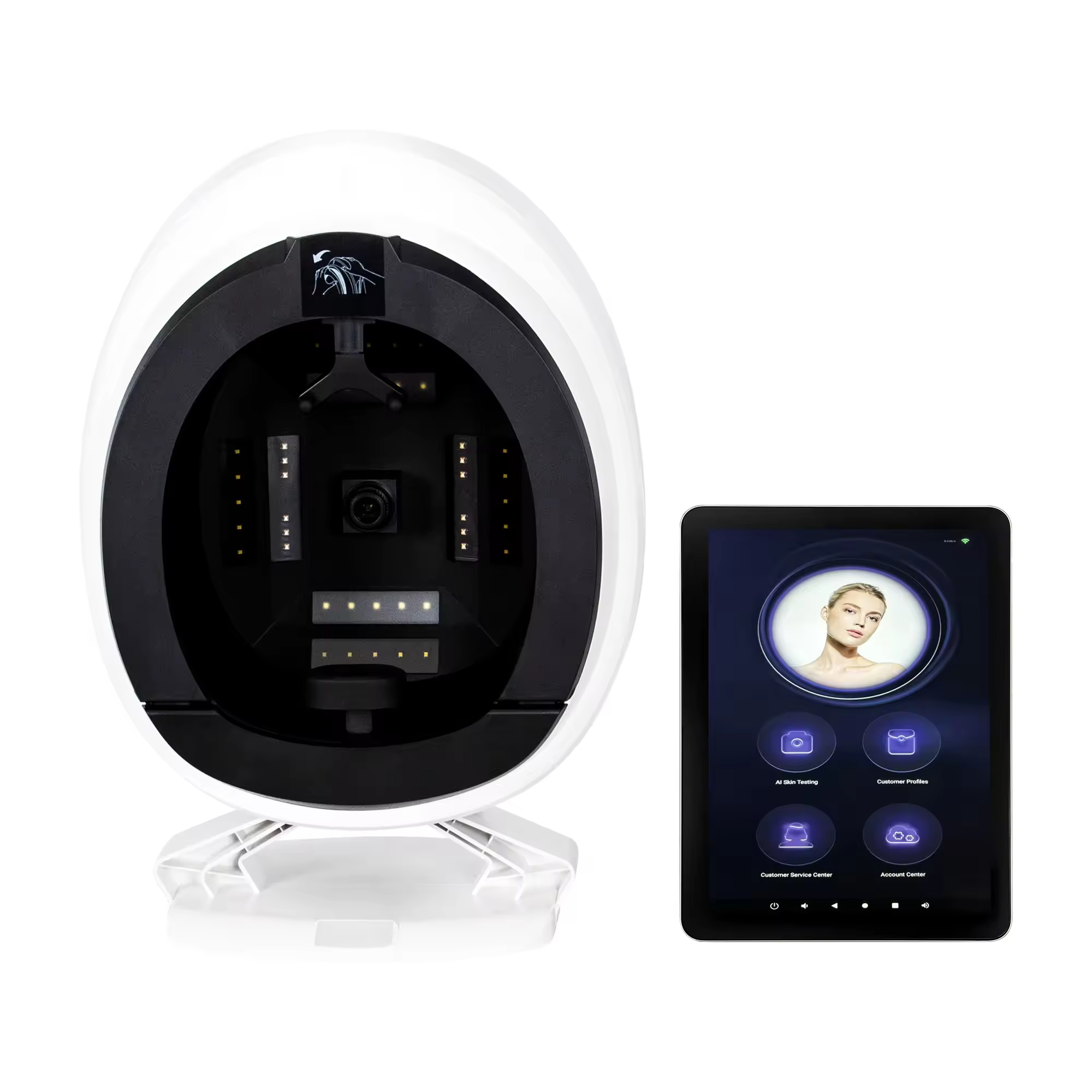 AISIA Q1 8-Spectrum Facial Visualization Device with AI-Assisted Analysis