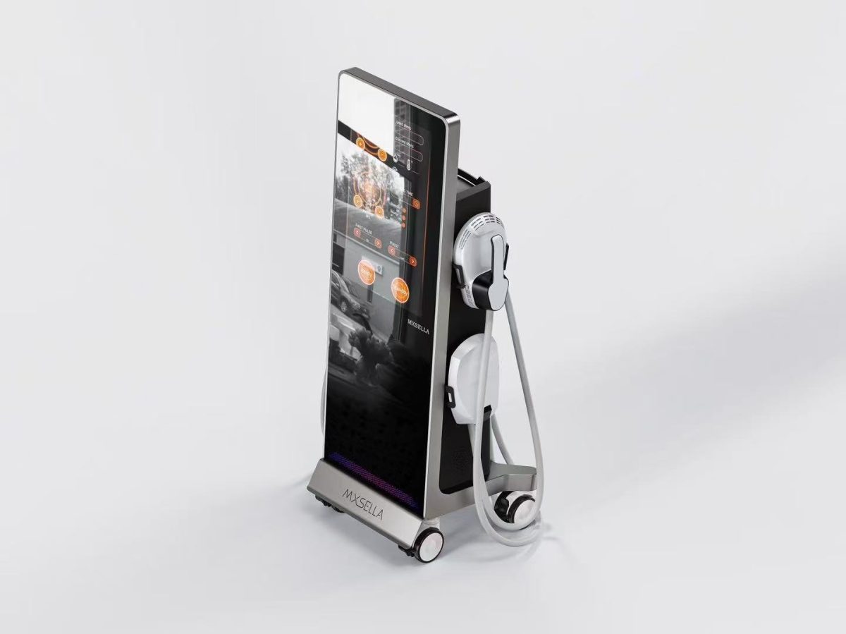 4-Handle High-Intensity Electromagnetic (HIFEM) Muscle Trainer with 23.8-Inch Touchscreen