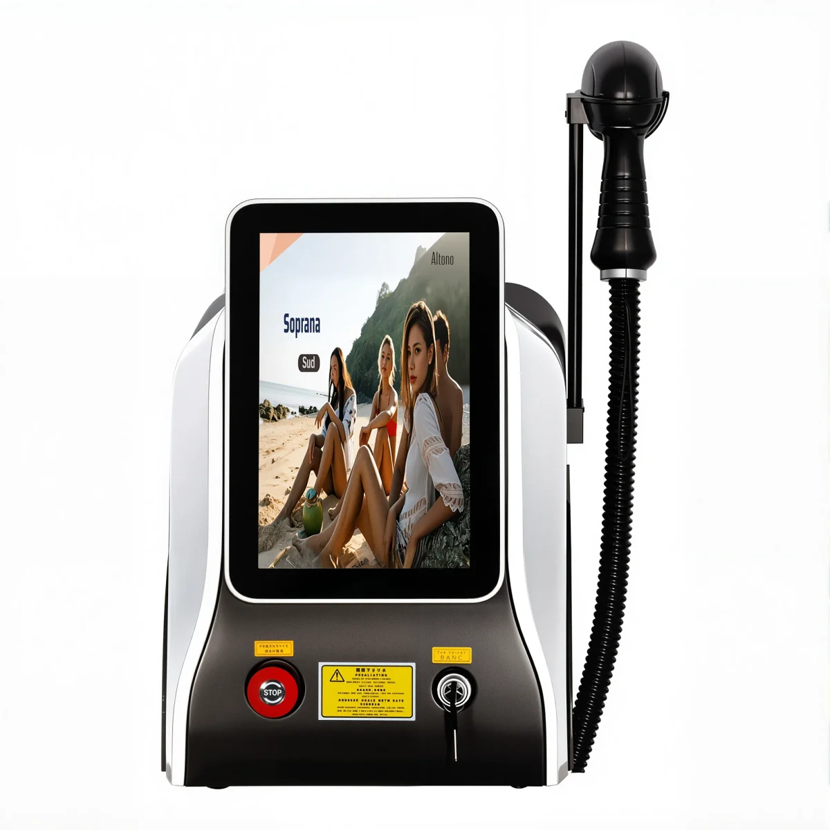Triple Wavelength Diode Laser System for Hair Reduction