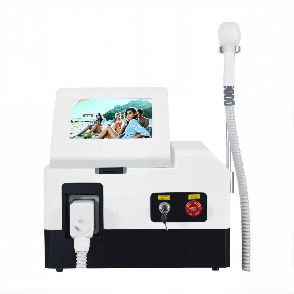 High-Power Triple Wavelength Diode Laser for Hair Reduction