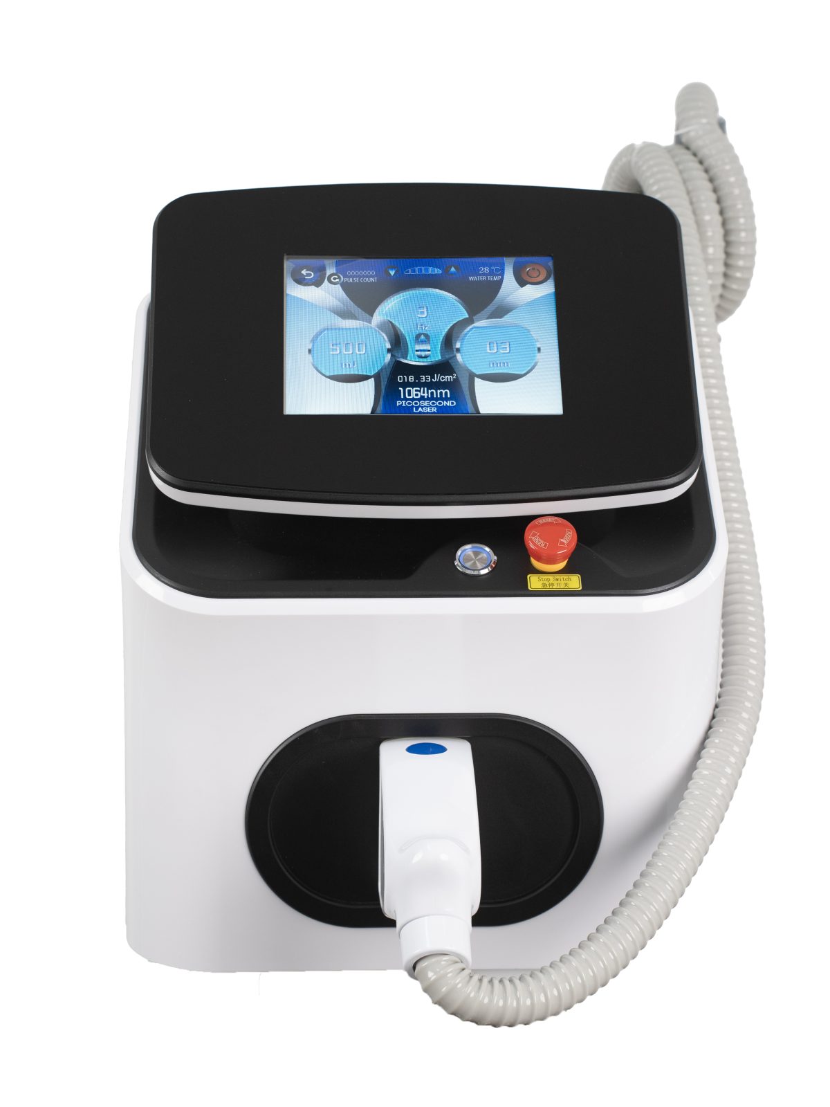 At-Home Diode Light Hair Reduction System with Cooling Feature