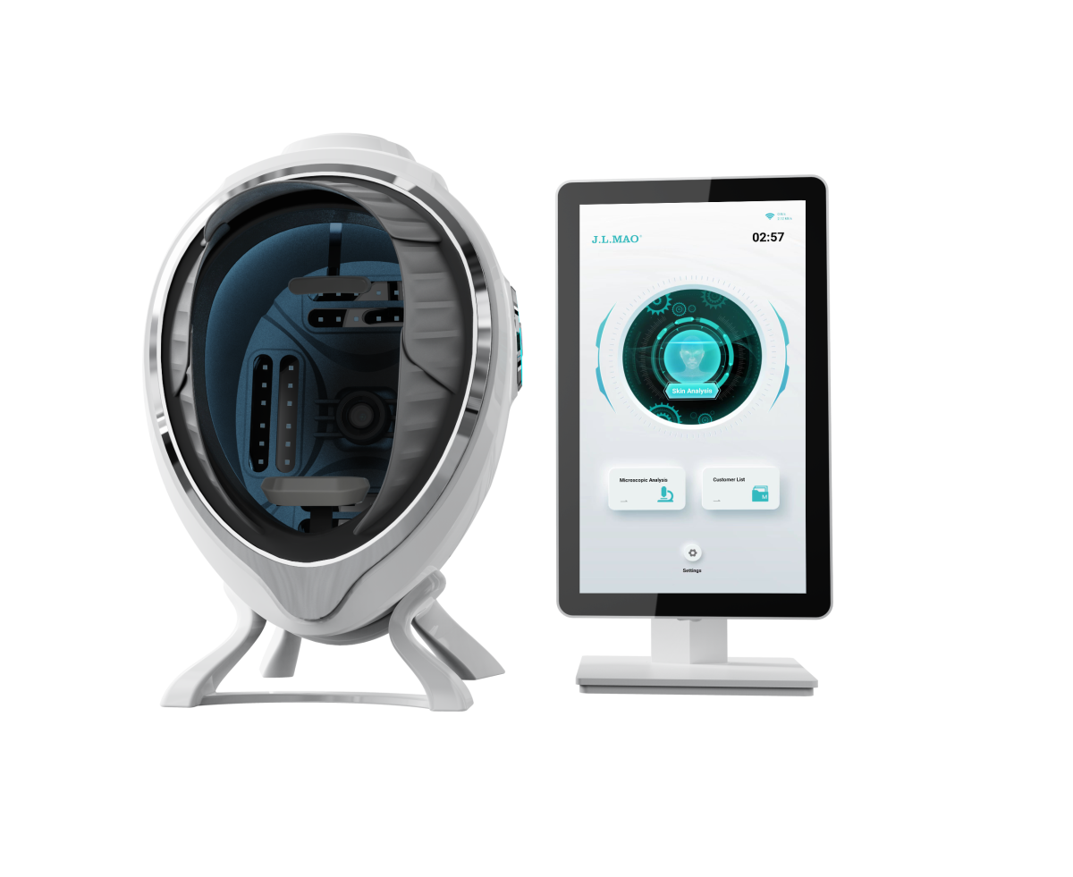Professional-Grade Skin Diagnostic Tool | 3D AI Facial Scanner with Multi-Language Support | Precisely Track Skin Health